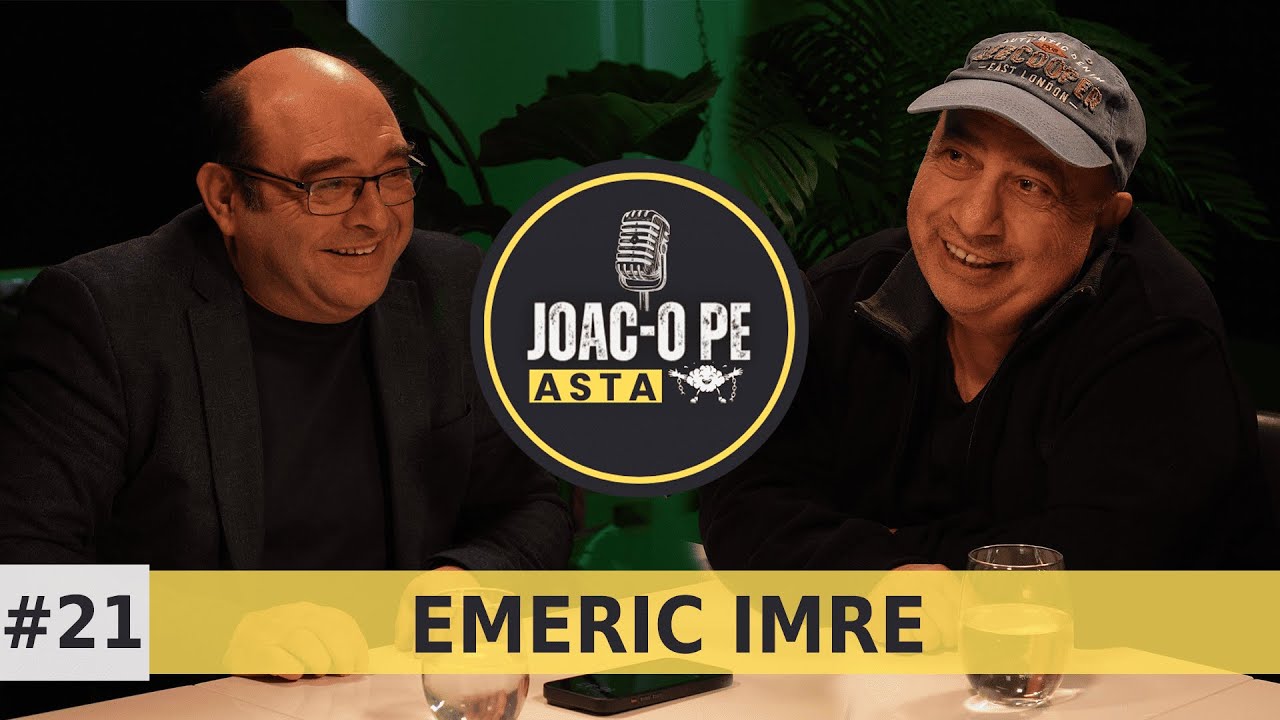EMERIC IMRE: ”Lucrezi de la 9 la 5 ca un robot” | Joac-o pe asta cu Sabin Gherman #21