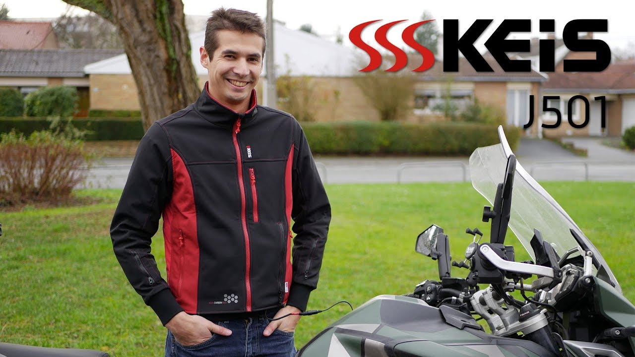 Test de la veste chauffante Keis J501 : le froid au passé ?