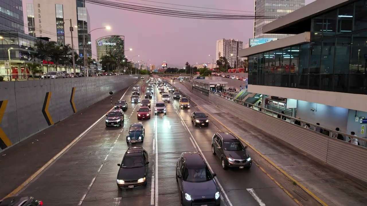 Sonido de ciudad, trafico, autopista🌙 Highway Traffic Noise