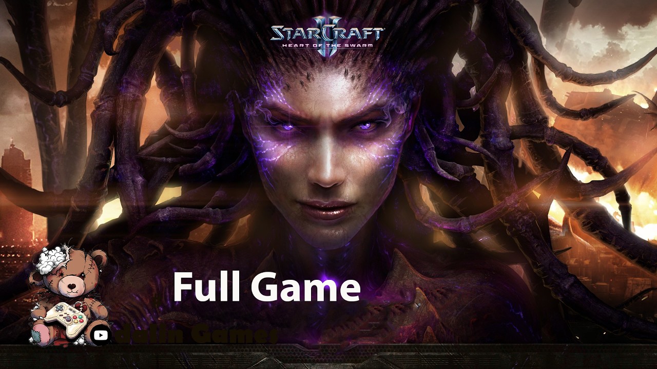StarCraft 2 Heart of the Swarm Gameplay ita Full Game / No Commentary