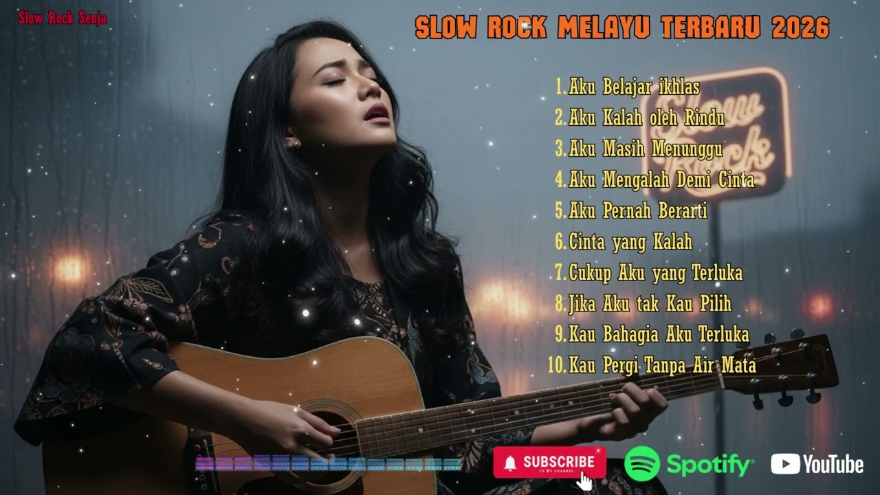 LAGU SLOW ROCK MELAYU TERBAIK 2026 - LAGU PALING MENYAYAT HATI