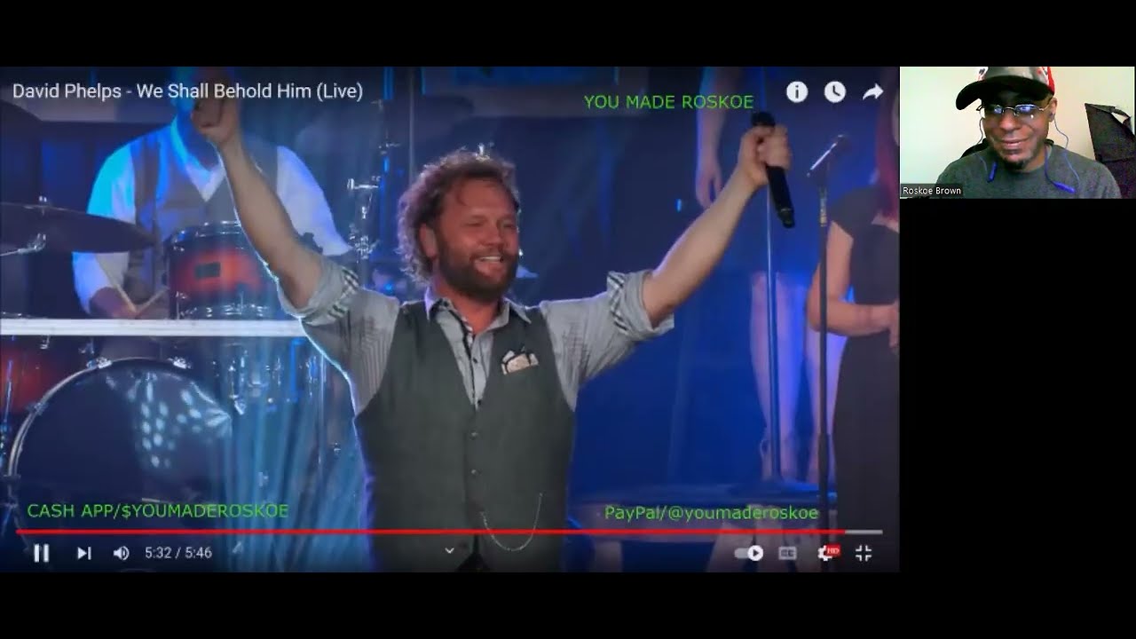 David Phelps - We Shall Behold Him (Live) Reaction #davidphelps #reactions #music