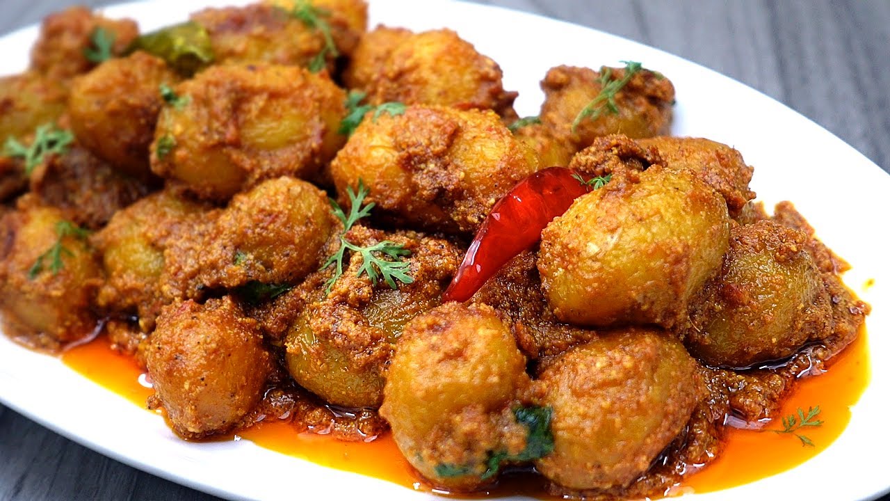 বেসম্ভব মজার আফগানী আলুর দম 