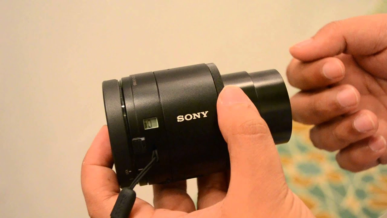 Hands-On: Sony QX100 Lens Camera