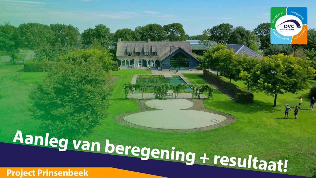 Een beregening aanleggen & het resultaat in Prinsenbeek door DVC Beregeningen