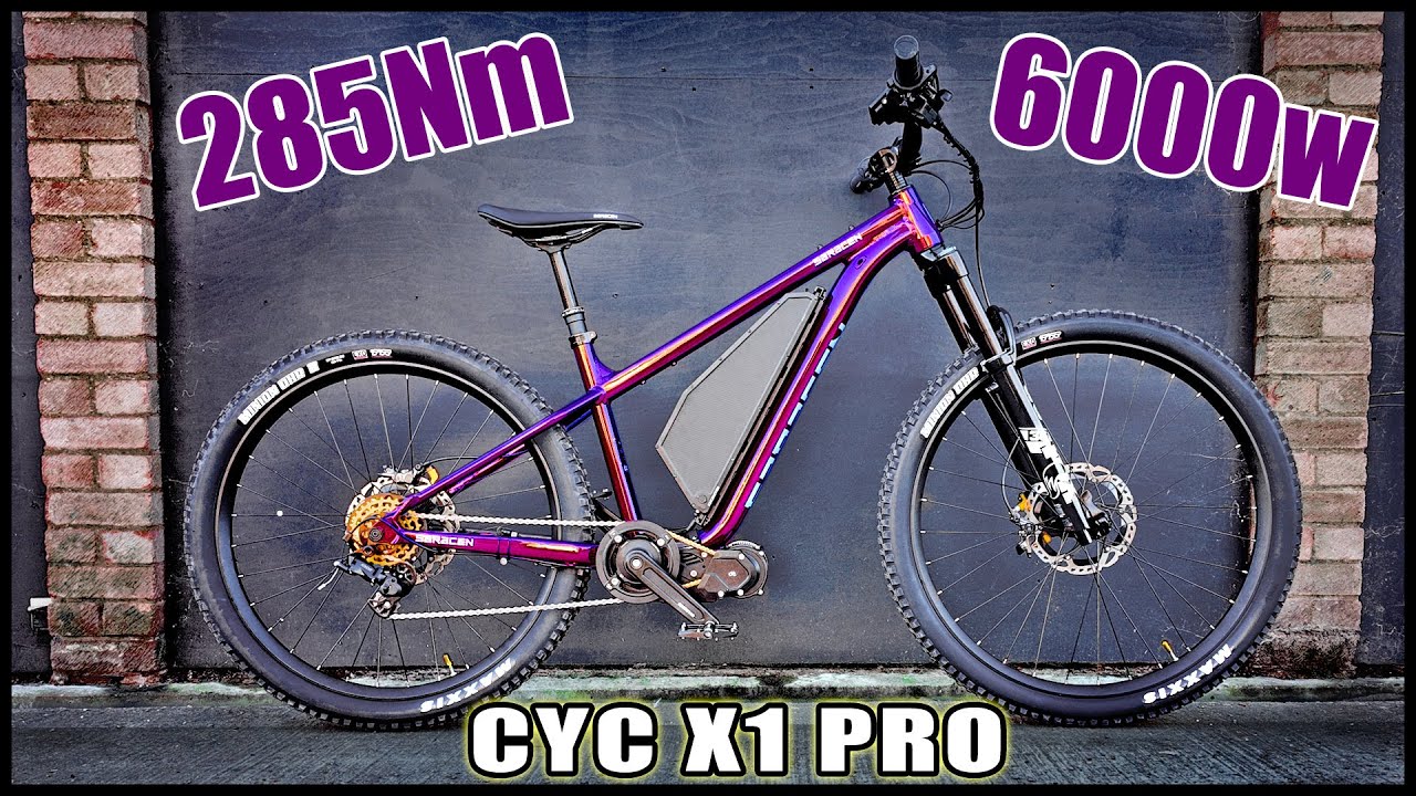 285 Нм 6000 Вт CYC X1 Pro Gen4 — самый мощный комплект среднего привода в мире!