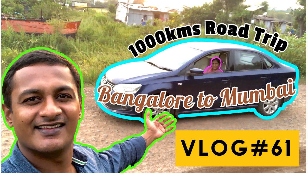 Bangalore to Mumbai Road Trip 1000kms | Part 2 | Chennai to Mumbai Travel Vlog in English | Vlog 61