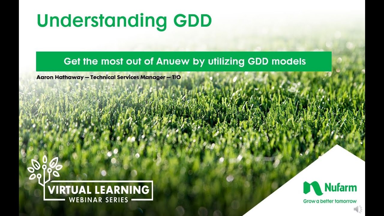 Anuew™ PGR and Growing Degree Days