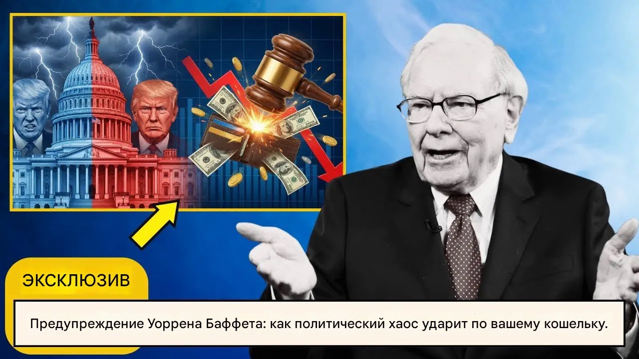 ПРЕДУПРЕЖДЕНИЕ УОРРЕНА БАФФЕТА: КАК ПОЛИТИЧЕСКИЙ ХАОС УДАРИТ ПО ВАШЕМУ КОШЕЛЬКУ