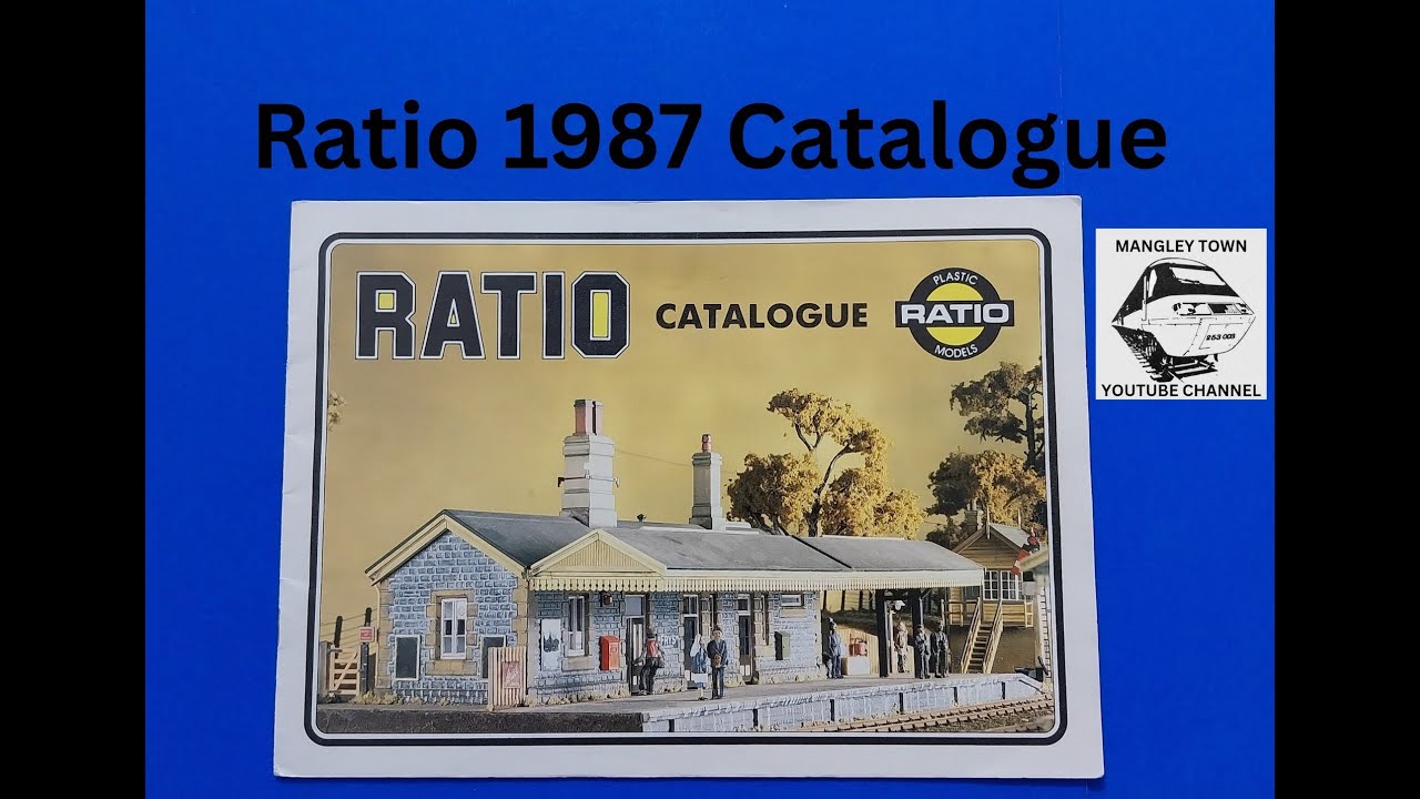Ratio 1987 model railways catalogue full look through from Mangley Town #ModelRailway