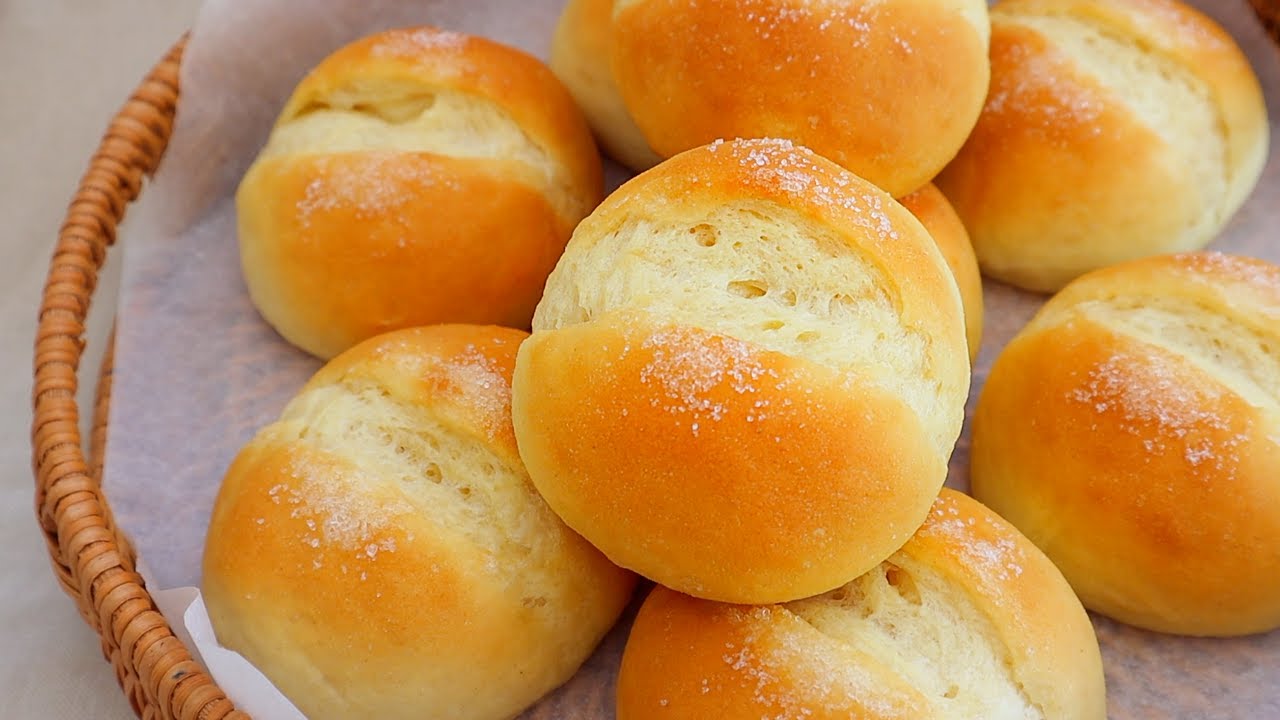 No-Egg / Super Fluffy Corn Butter Bread Recipe