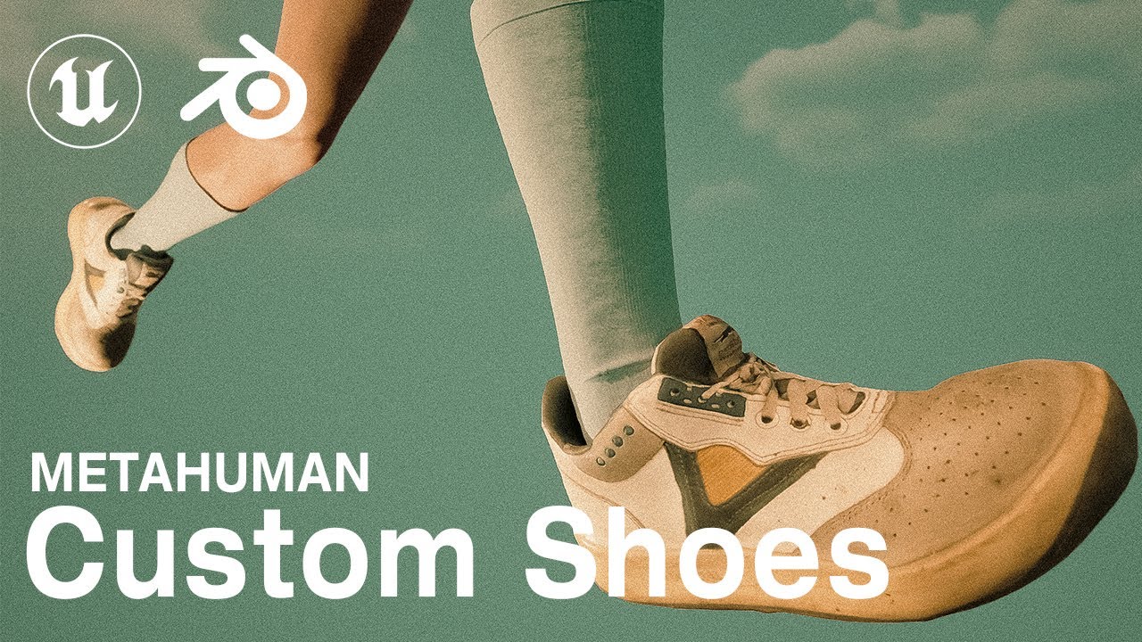 How to apply any custom shoes to metahuman in Unreal Engine in minutes(KR Sub)
