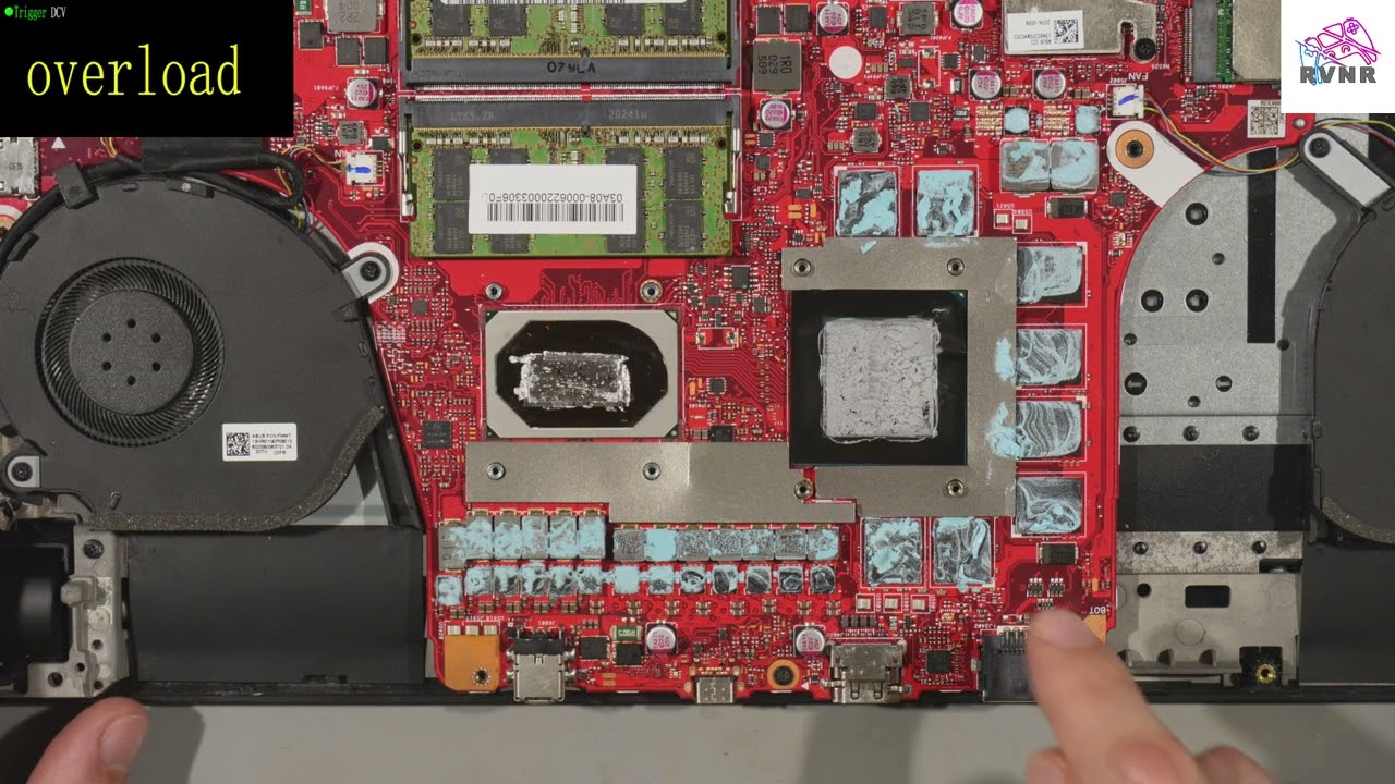 riparazione repair laptop asus rog strix scar 17