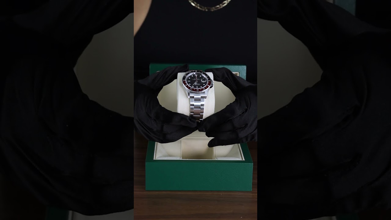 @Rolex GMT-Master II ref. 16710; the 'Coke.'