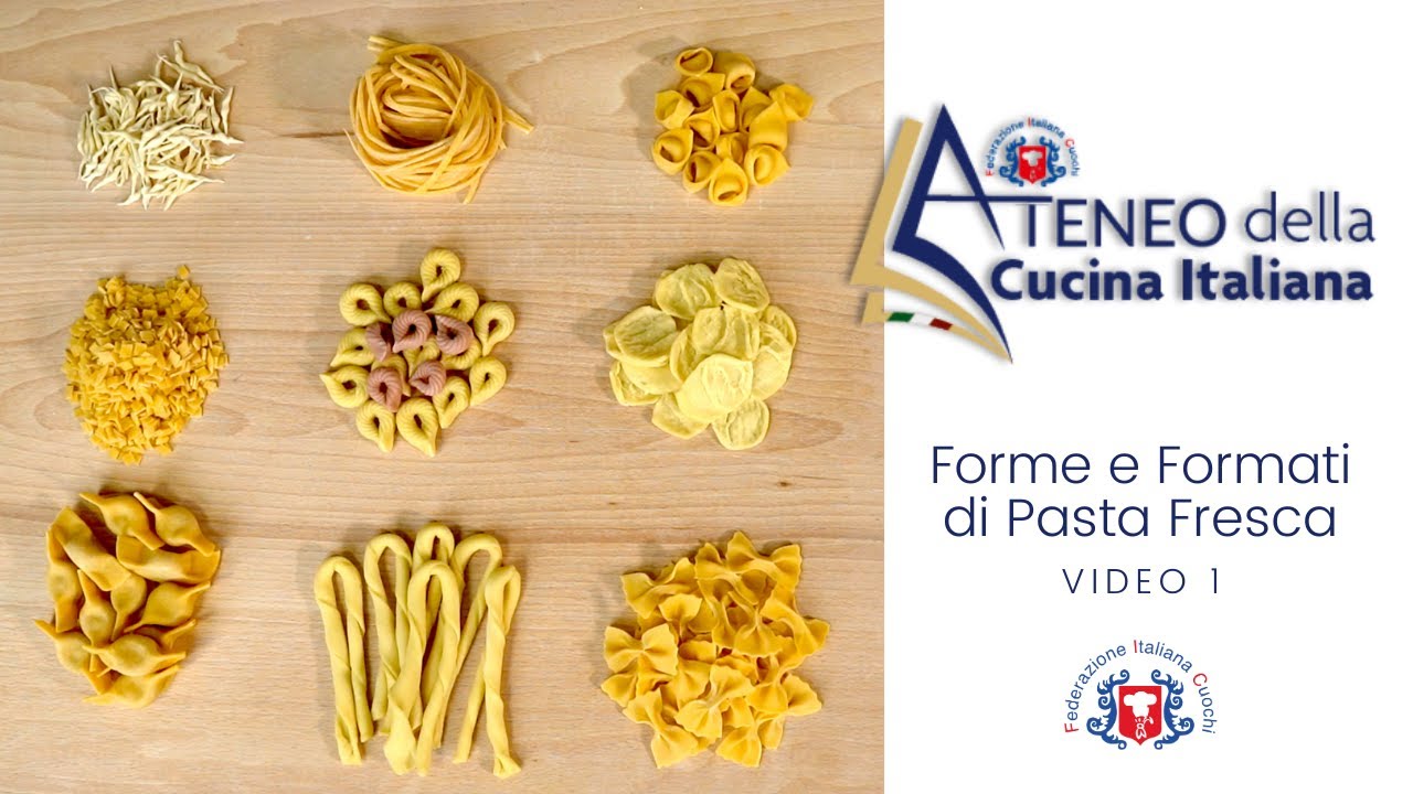 Ep.1 - Forme e Formati di Pasta Fresca - AteneoFIC
