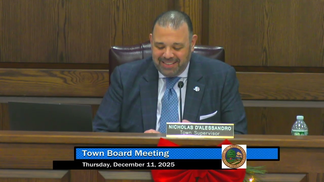 Town Board Meeting 12-11-25