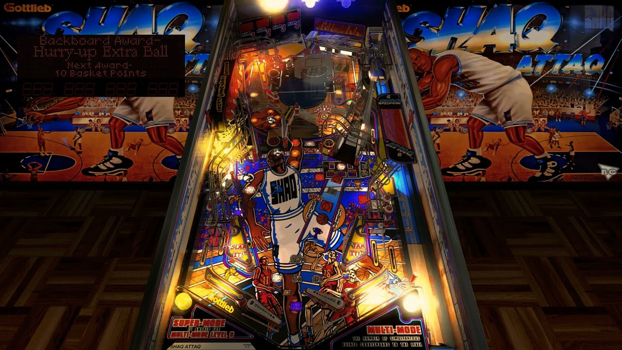 Shaq Attaq (Gottlieb 1995) 1.0.1 - Pinball VPX