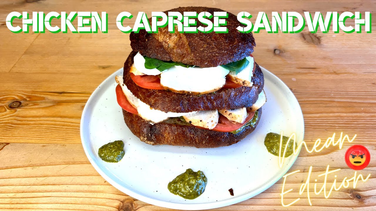 Chicken Caprese (Mega) Sandwich ☺︎