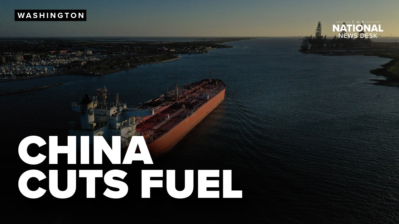 CHINA HALTS fuel exports after Strait of Hormuz CLOSURE