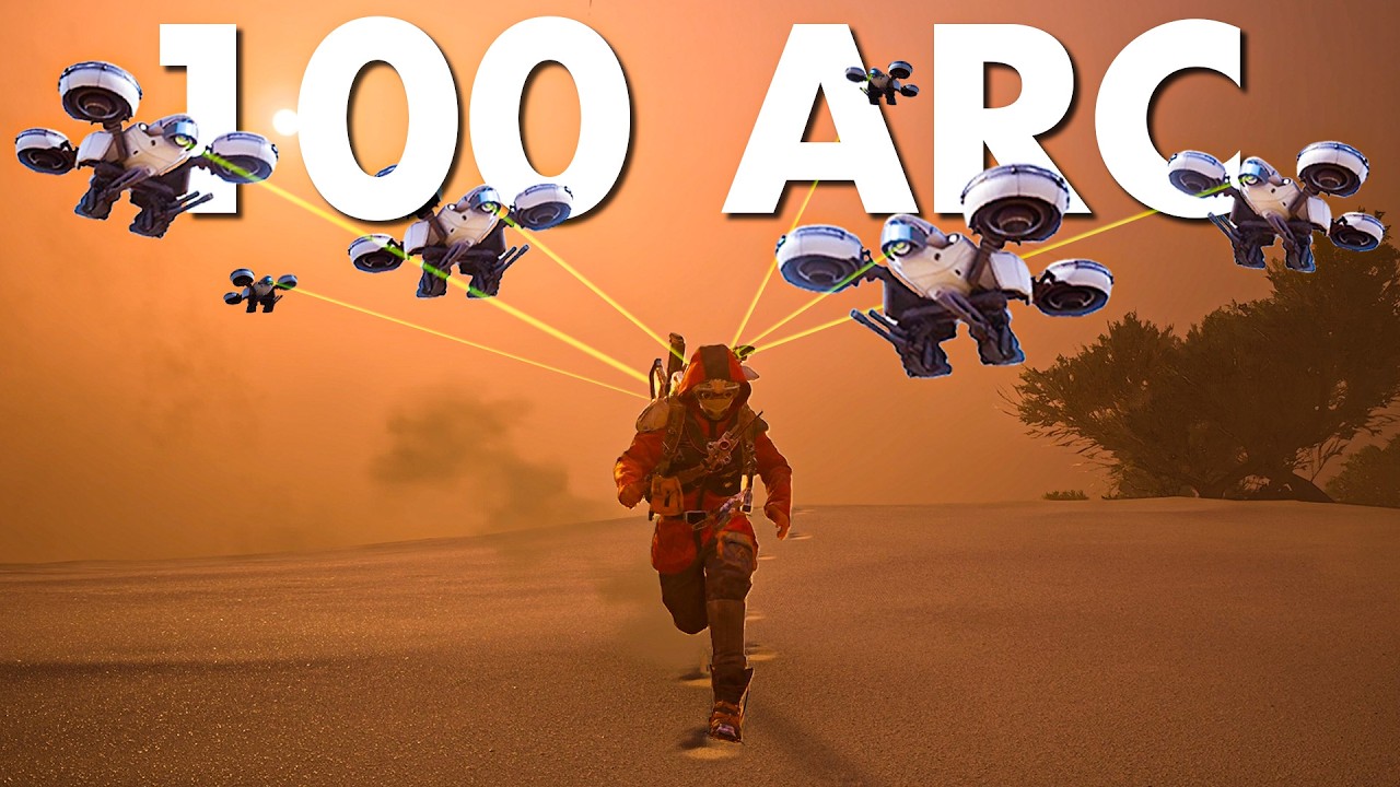 I Spawned 100 Drones On Other Players in ARC Raiders