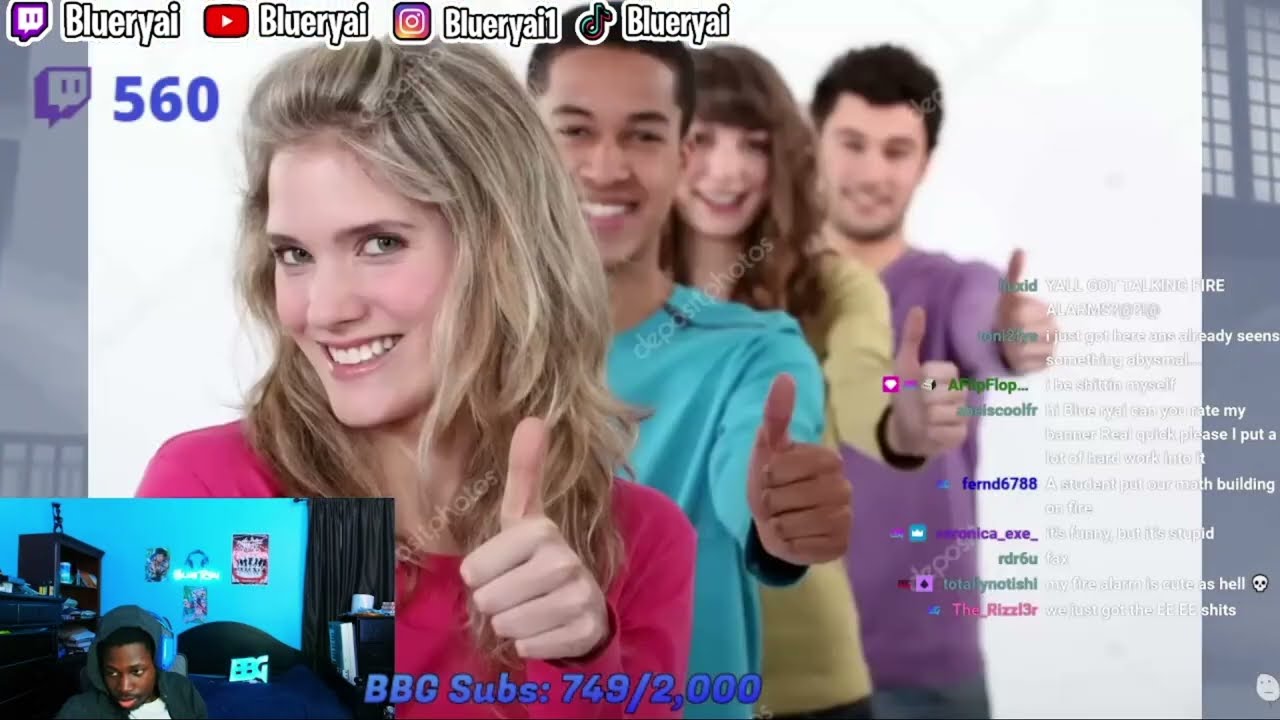 Blueryai Reacts to School Drills