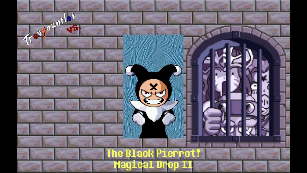 Magical Drop II Arcade: Black Pierrot
