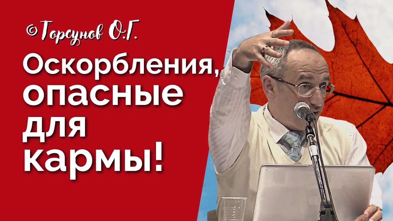 Оскорбления, опасные для кармы! Торсунов лекции Смотрите без рекламы!