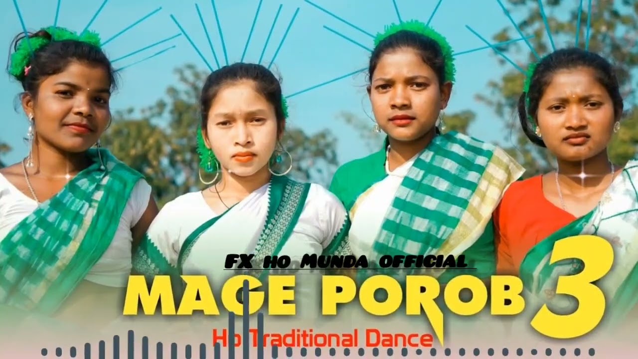 MAGE POROB 3 Ho Traditional dance song 2026 #mageporob new ho Munda song #mundarisonghomundadance  
