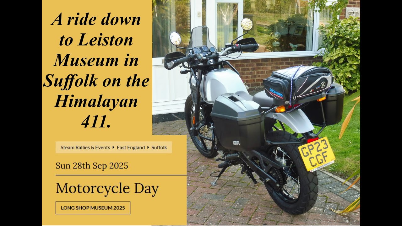 Leiston Museum open bike day with the 411