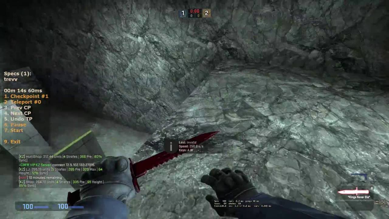 [CS:GO KZ] - kz_gfy_limit in 00:16.94 (OLD RUN) by Froast