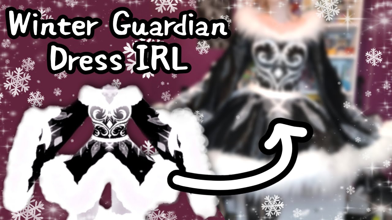 Winter Guardian Dress IRL (Sleeves, Bodice & Skirt) || Royale High Cosplay