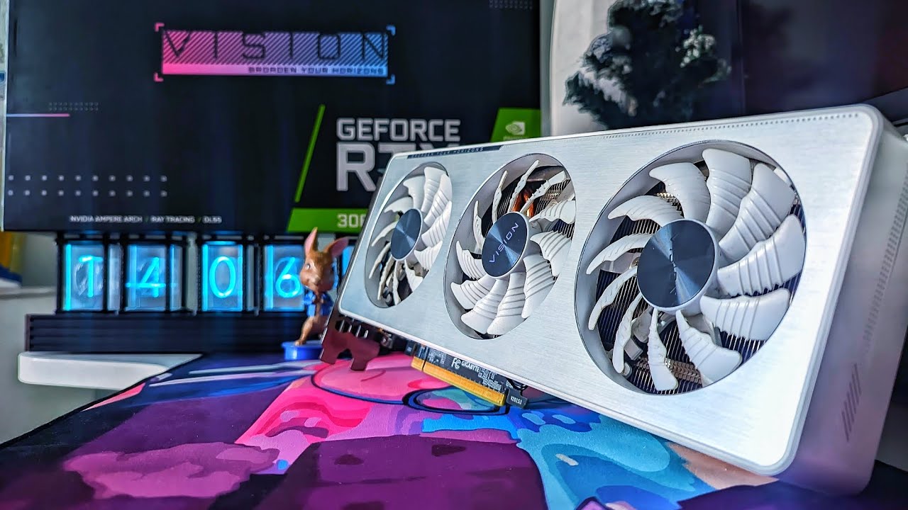 Тест видеокарты Gigabyte RTX 3060 Ti Vision OC 8 Gb