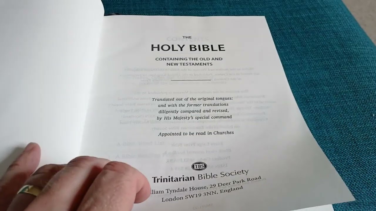 TBS Extra Large Print Bible