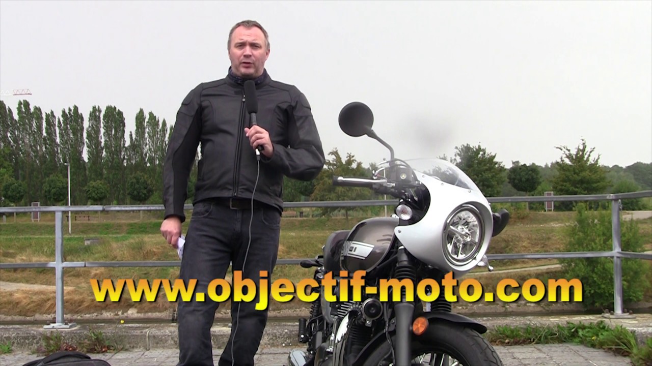Kawasaki W800 Café 2019, la nostalgie façon japonaise  #kawasaki #W800