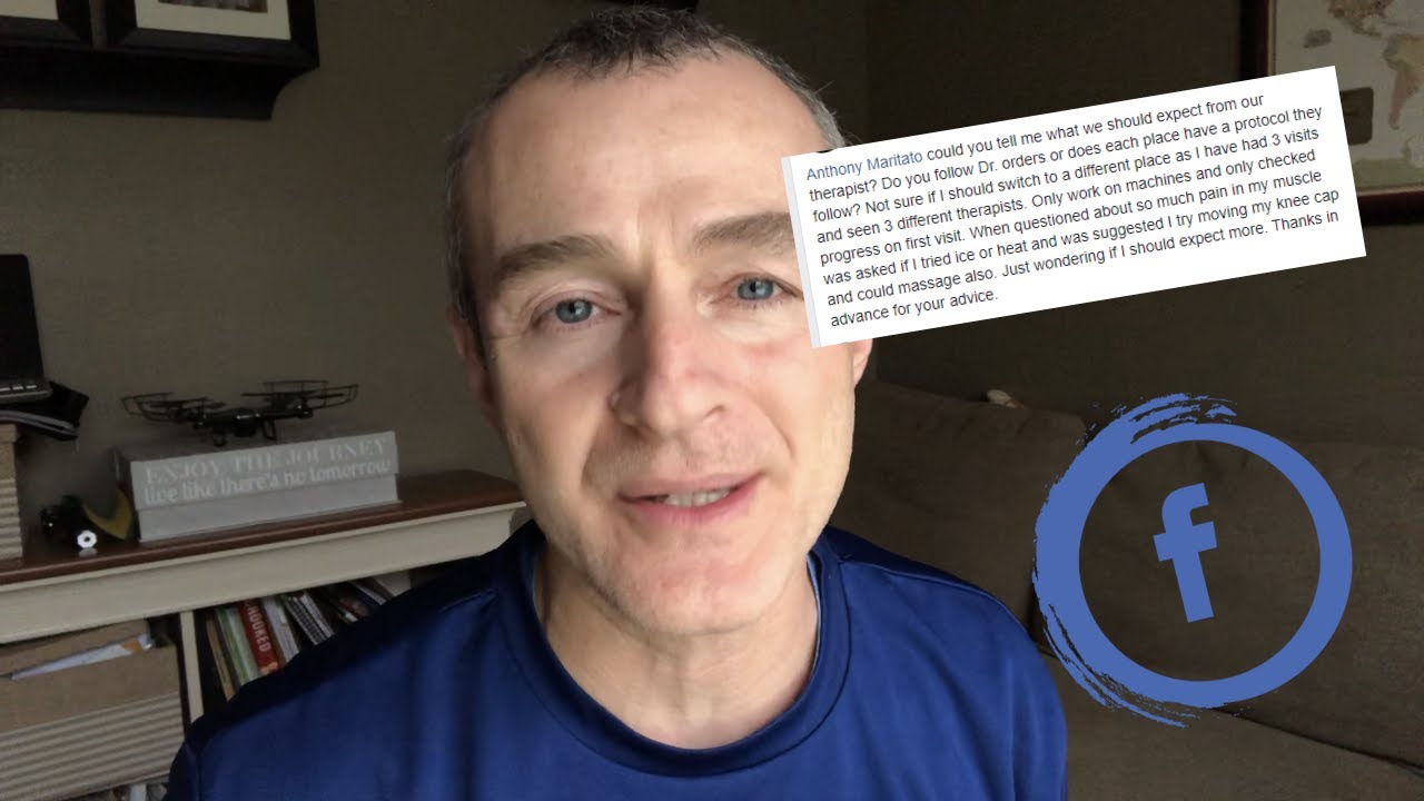 What should I expect from Physical Therapy after a Total Knee Replacement? #TKR