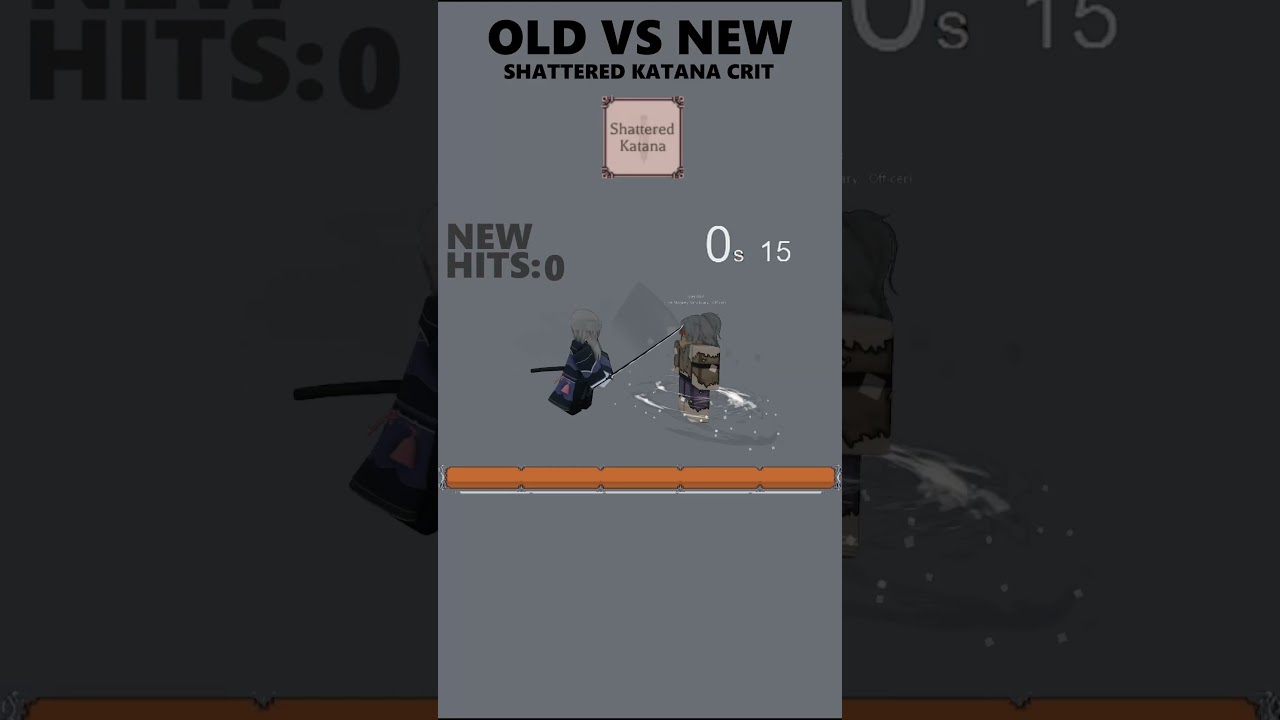 OLD VS NEW SHATTERED KATANA DEEPWOKEN