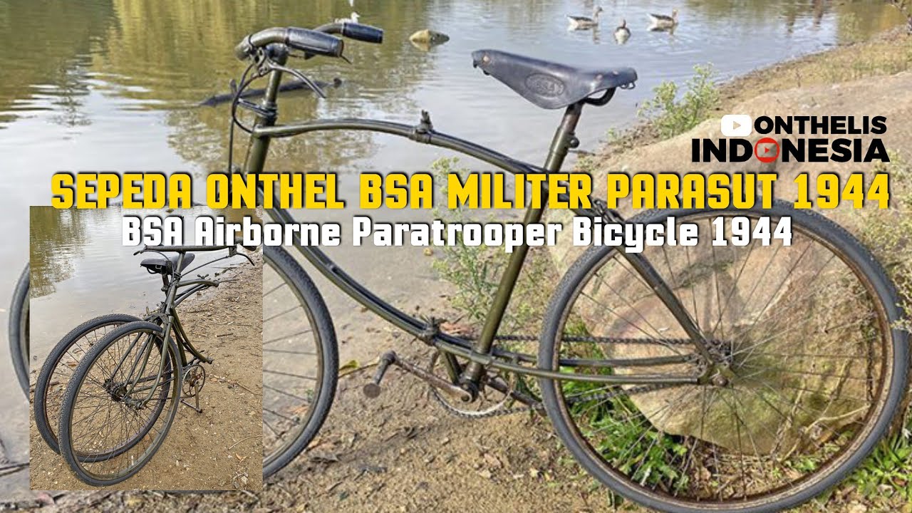 BSA Airborne Paratrooper Bicycle R48672 1944