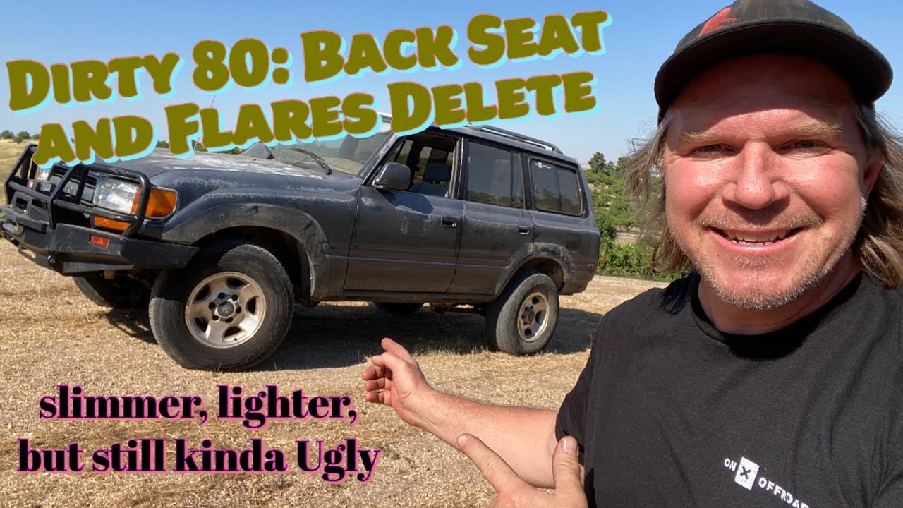 Dirt Daily. Dirty 80 Back Seat and Flare Delete
