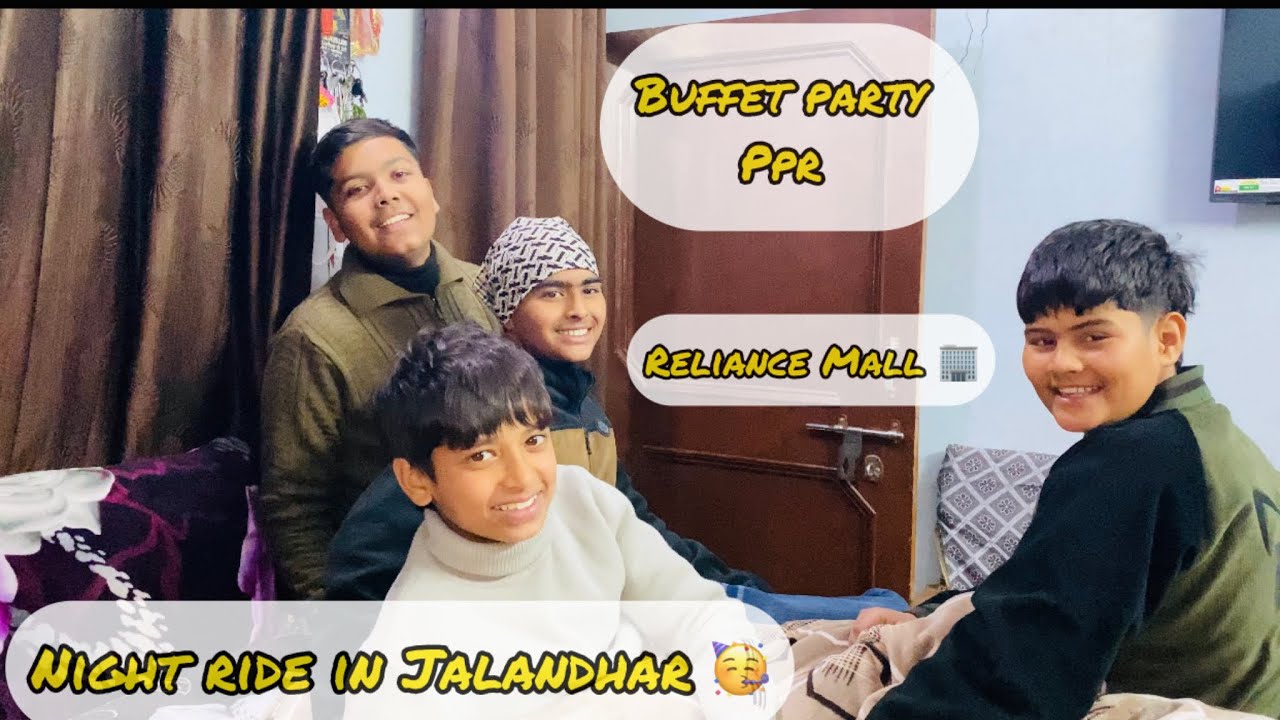 Buffet Party in Jalandhar | PPR market |  #viral #jalandhar #trending 