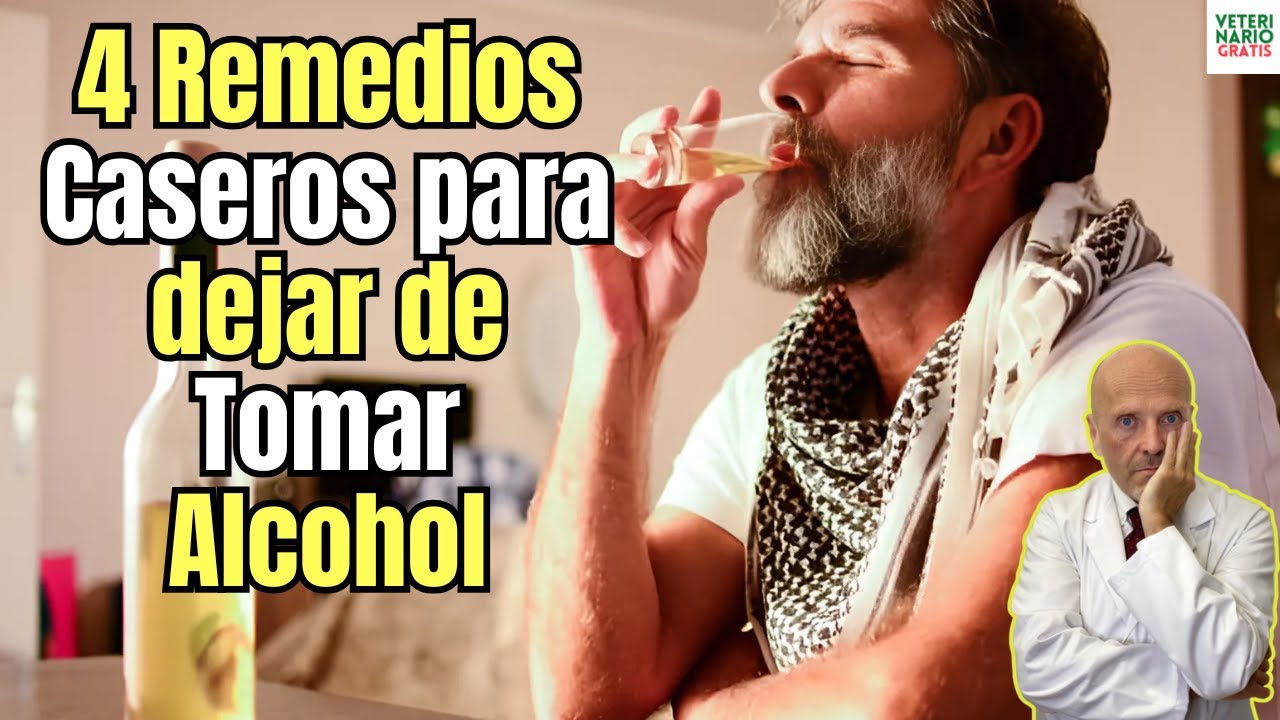 🍃 4 REMEDIOS CASEROS EFECTIVOS PARA DEJAR DE TOMAR ALCOHOL 🍋💧
