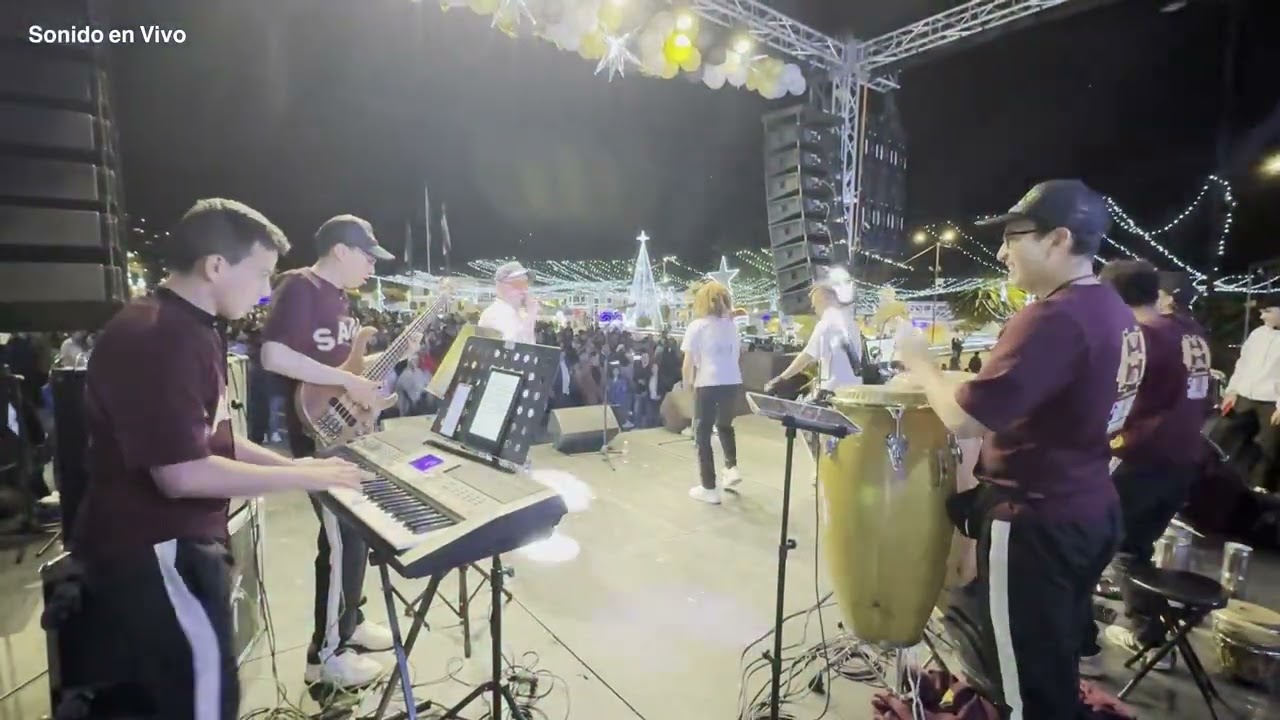 Sanoa Orquesta en Tibasosa, Boyacá | Concierto de Fin de Año