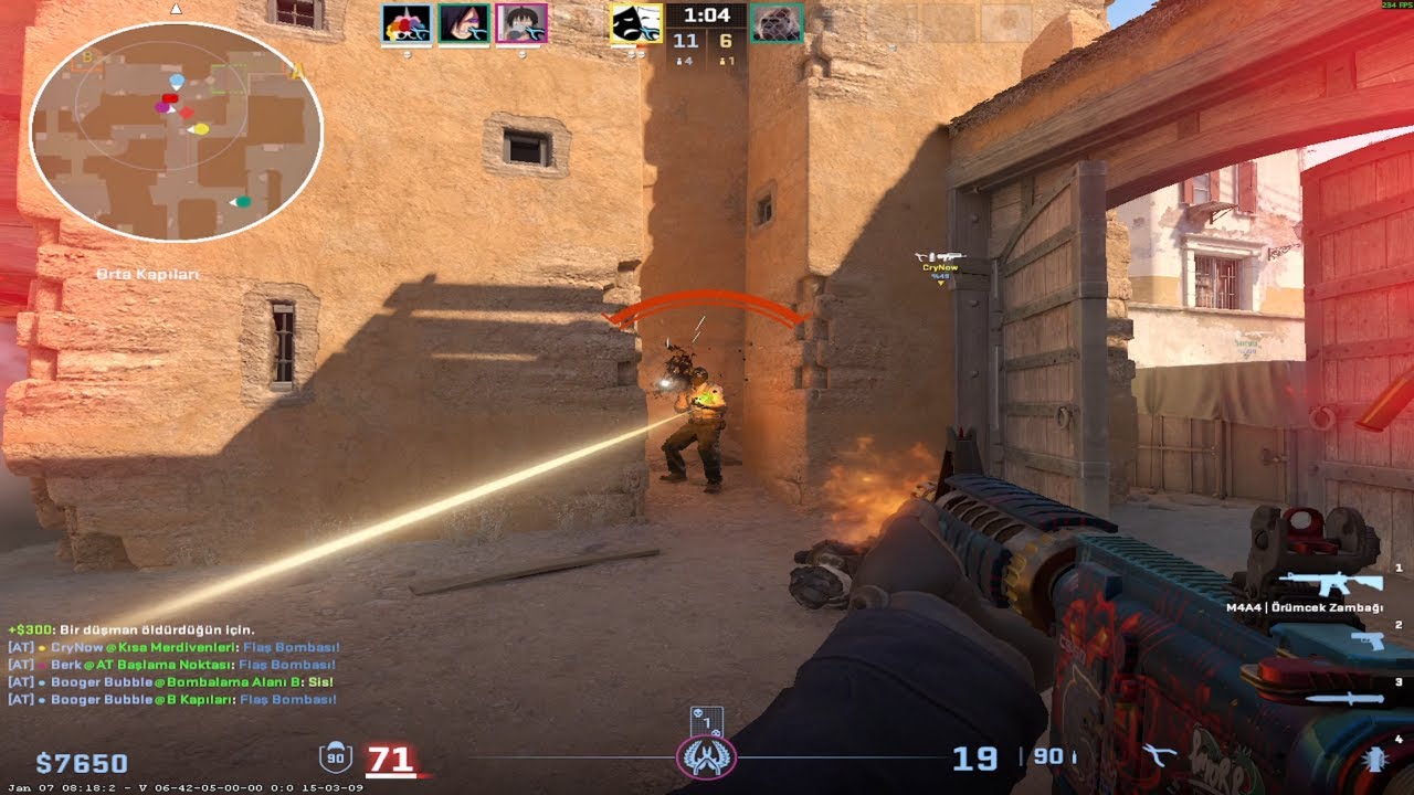 Counter Strike 2 - Dust2 - Rekabetçi #1