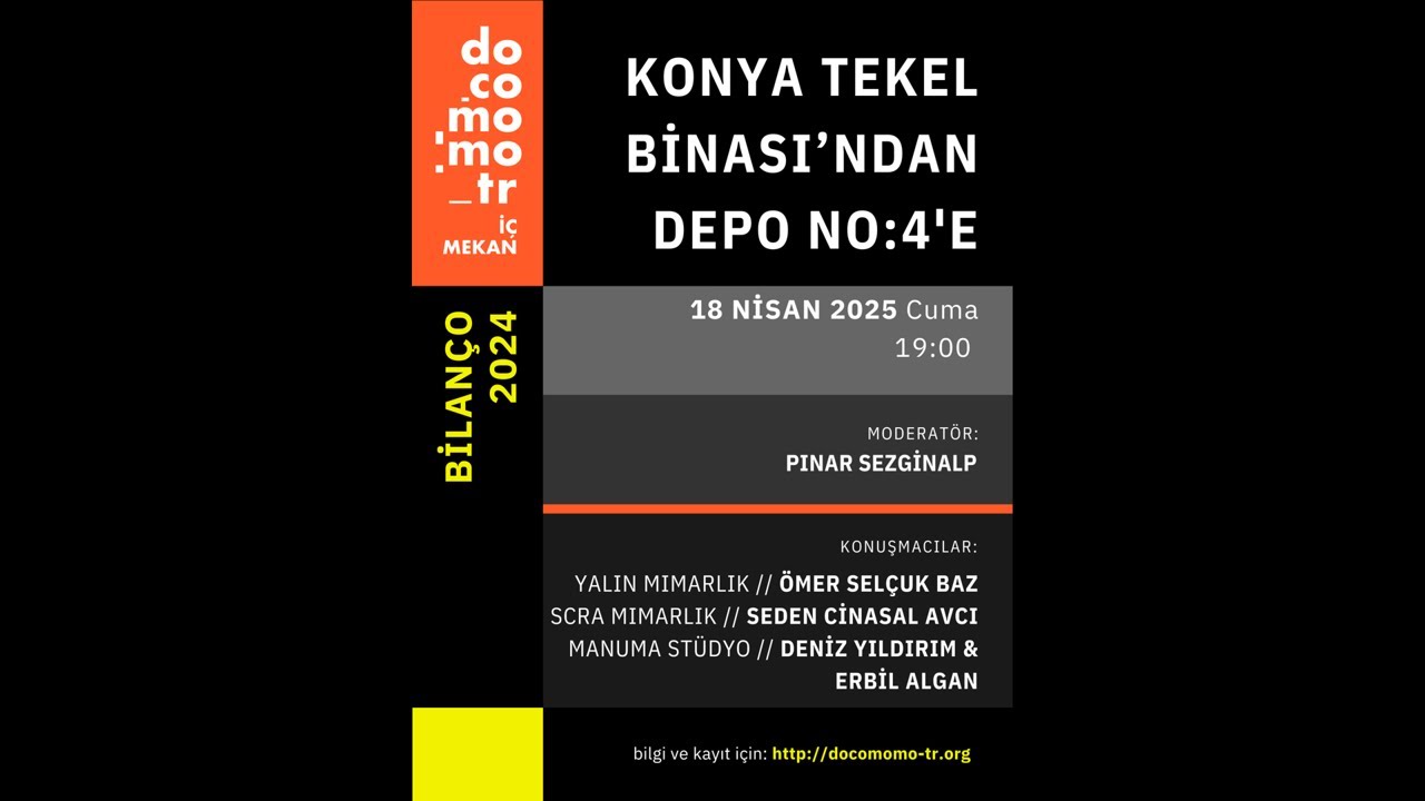 BİLANÇO 2024-2 Konya Tekel Binasından Depo No: 4'e