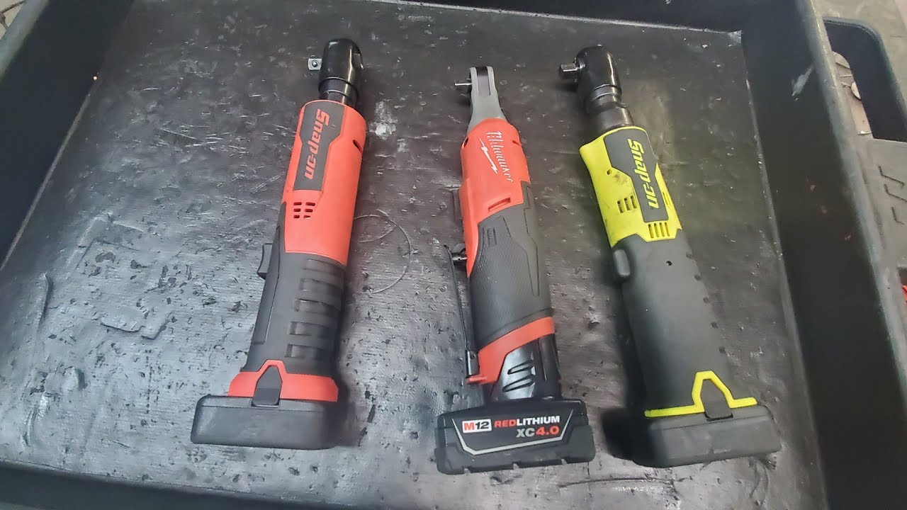 Milwaukee m12 high speed ratchet vs Snap On brushless ratchet and Brute