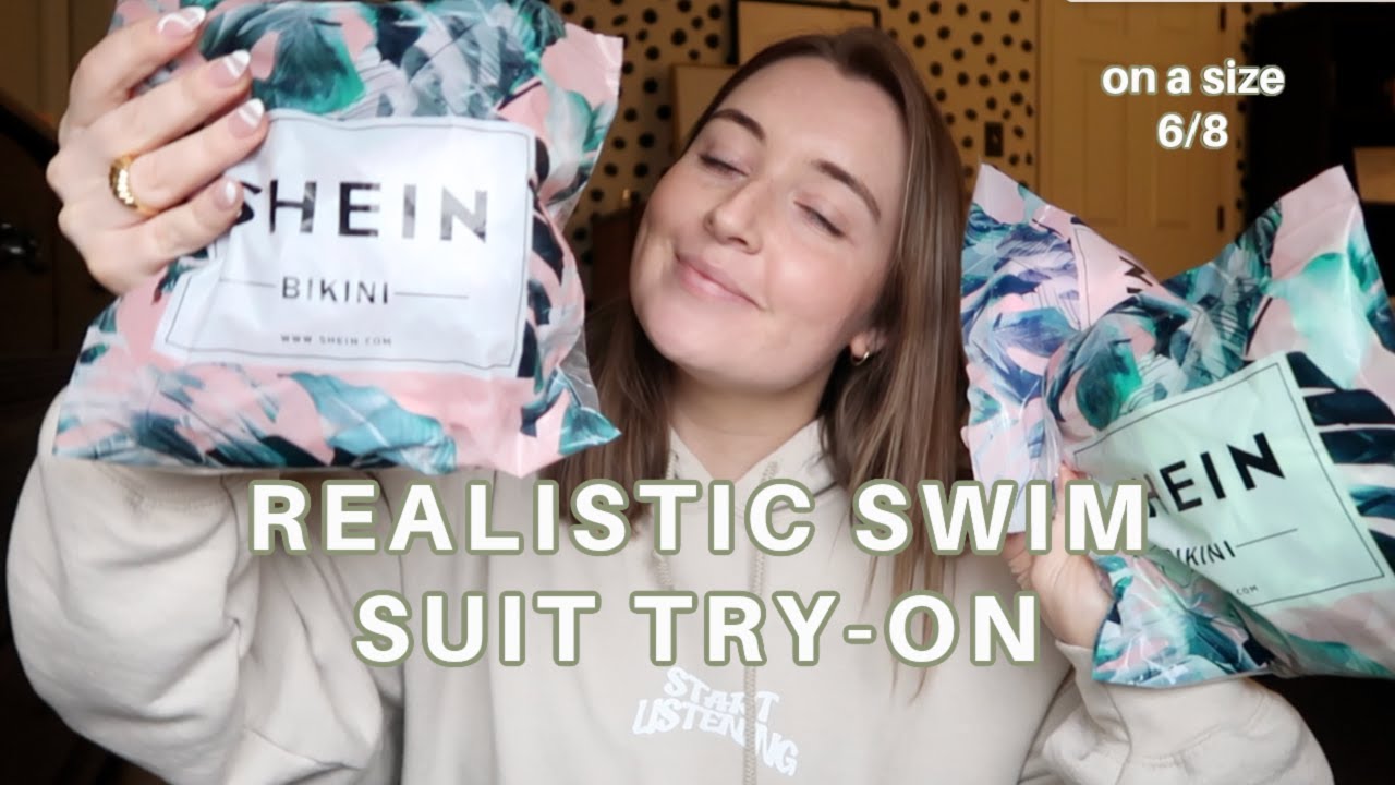 REALISTIC SWIMSUIT HAUL | SIZE 6-8 | Shein, Nastygal & Amazon
