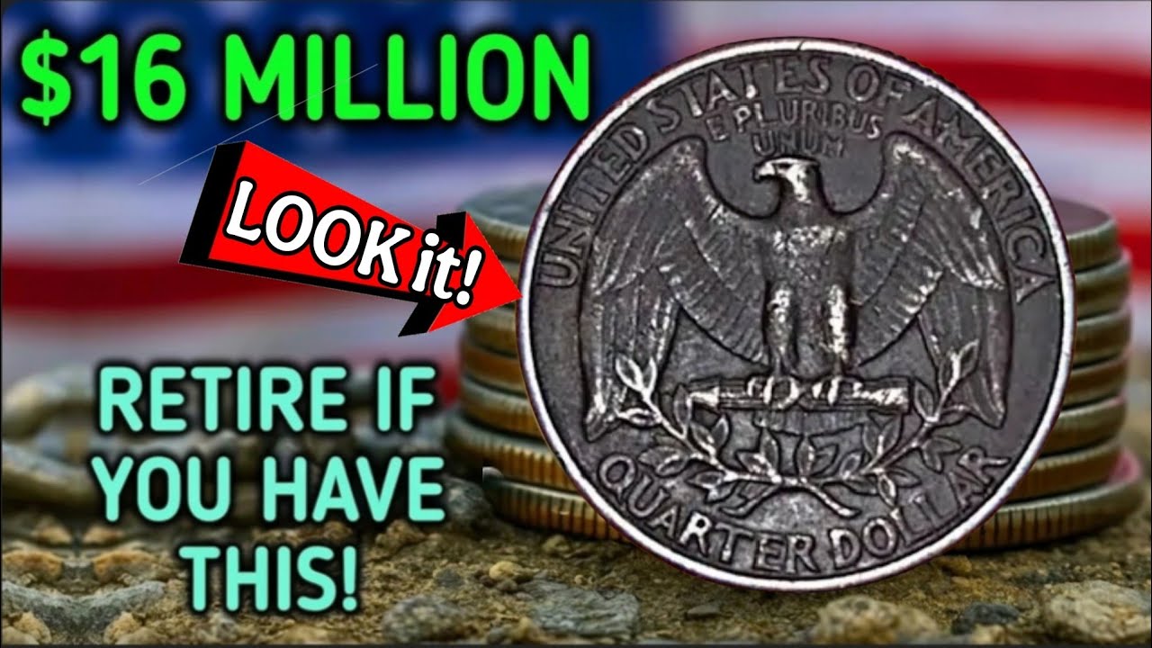 Most valuable Washington quarter dollars top 4 rare coins in the world worth a lot of money!💸💸