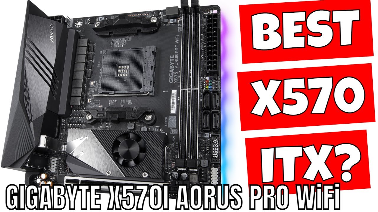 Распаковка и обзор Gigabyte X570i Mini ITX Aorus Pro Wifi 6 — лучшая материнская плата x570 ITX?