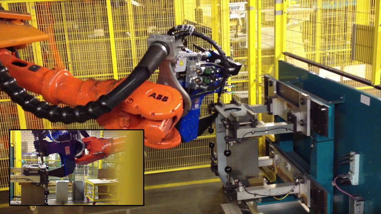 BTM Europe -  Robot Clinch Unit with Hydraulic Drive | Clinching Equipment