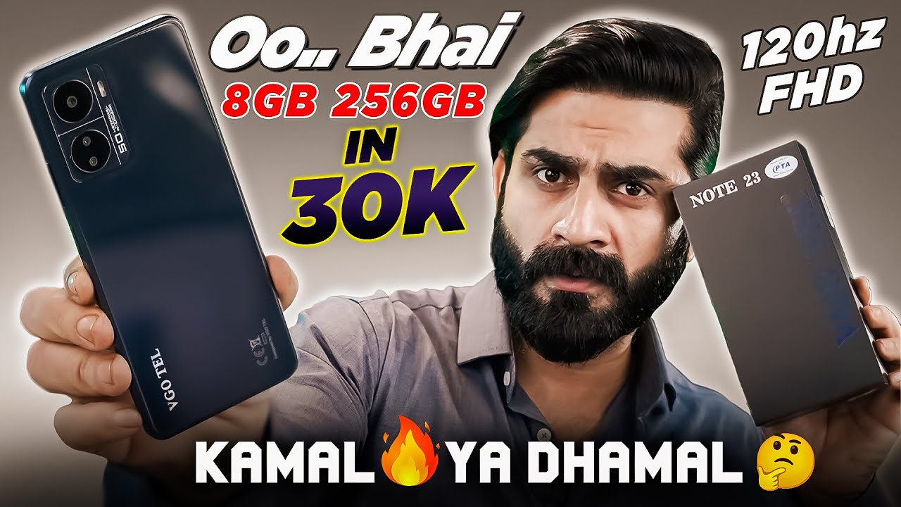 Vigotel Note 23 Theory ! 120hz,8/256,G99 ! Best Smartphone under 30k?