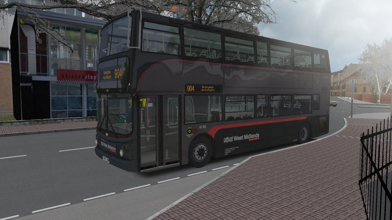 OMSI 2 | Dennis Trident Alexander ALX400 | NXWM Platinum Livery | Sutton Coldfield | Let's Play | HD